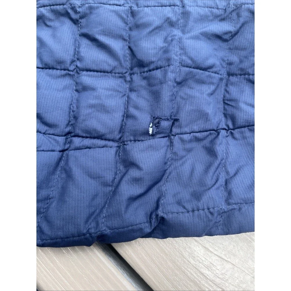 THE NORTH FACE Men's Thermoball Eco Jacket Quilted Puffer Full Zip Blue Large